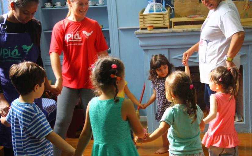 Oficina de expressão corporal na&nbsp;Upiá