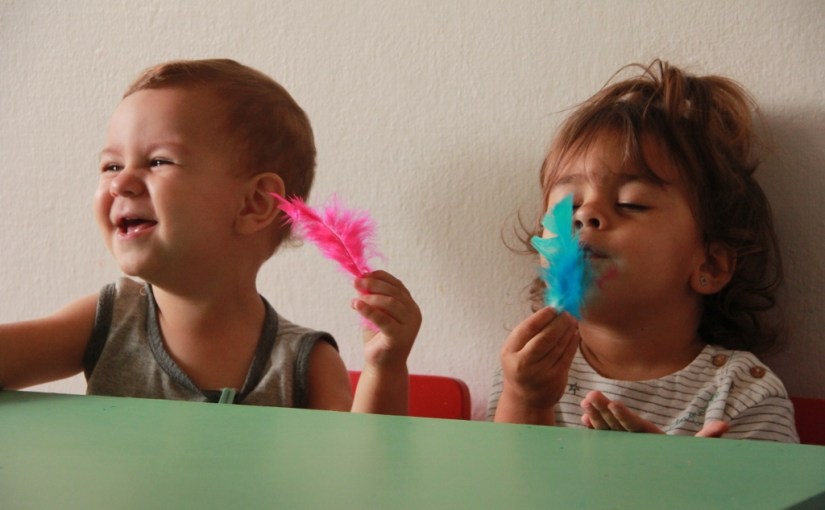 O clima está bom para&nbsp;brincar!